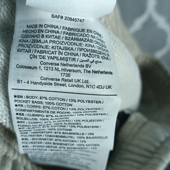 Liverpool FC Pants Mens Small Gray Soccer Joggers Sweatpants LFC Embroidered - Picture 9 of 9